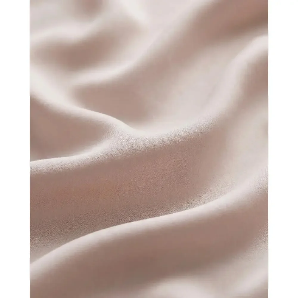 Quince Organic Bamboo Sheet Set Queen Soft Blush NWOT